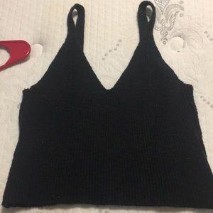 Crochet tank crop top